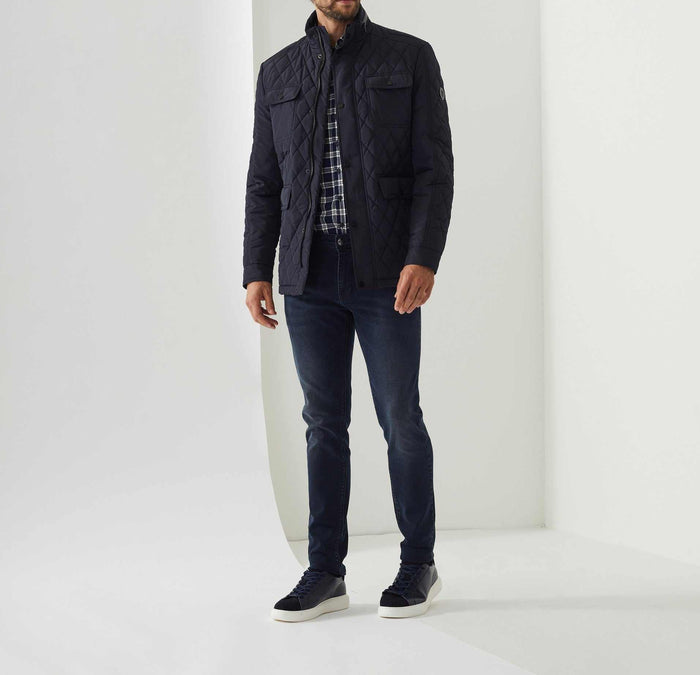 izac Blouson matelassé marine "Fanfan"