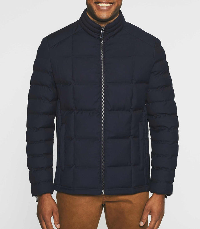 Izac Blouson Matelassé Marine MINH