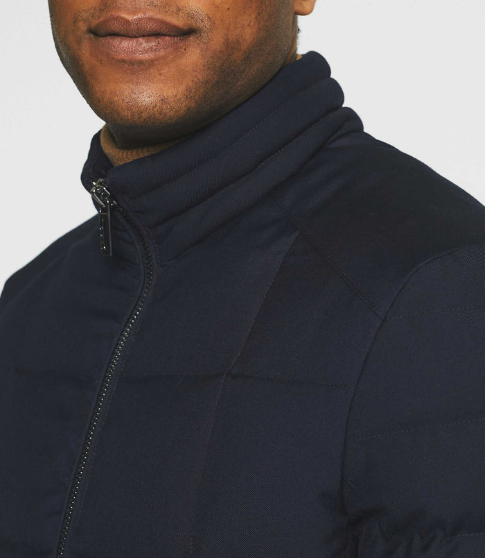 Izac Blouson Matelassé Marine MINH