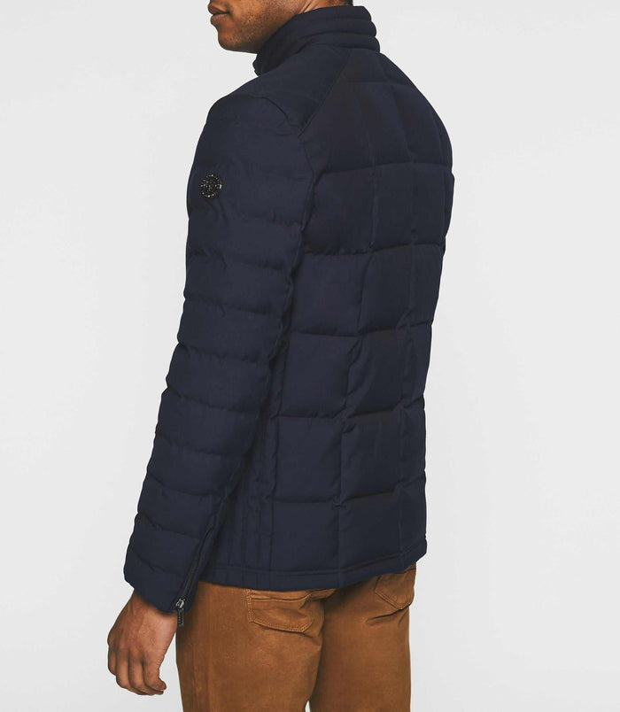Izac Blouson Matelassé Marine MINH