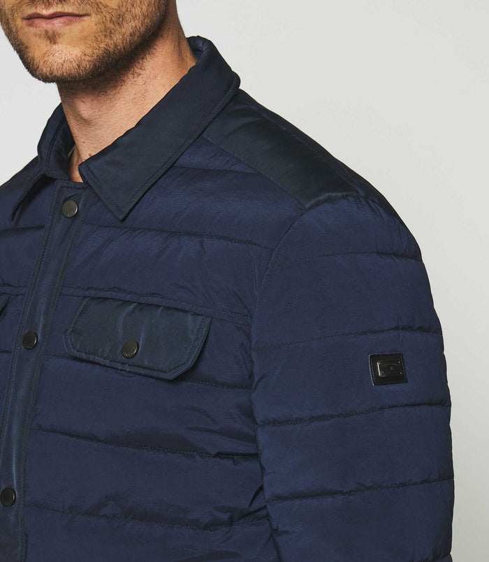 Izac Blouson Matelassé Marine ROX