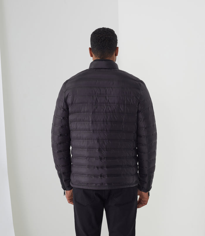 Izac Blouson Matelassé Noir "Freddie"
