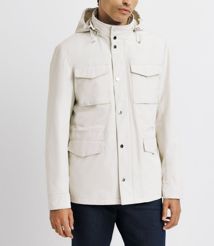 Izac Blouson Parka Technique écrue