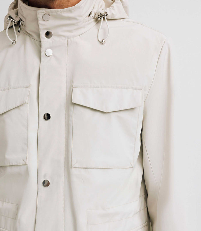 Izac Blouson Parka Technique écrue