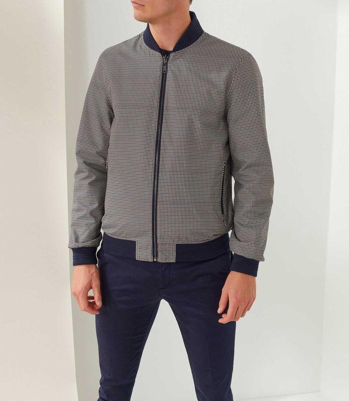 Izac Blouson Réversible Beige-vichy "Kalvine"