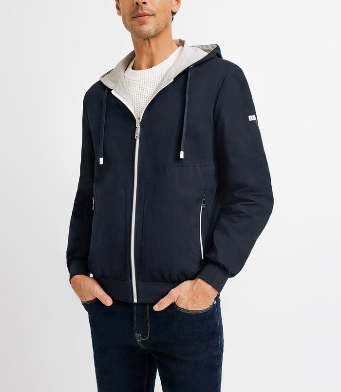 Izac Blouson Réversible Marine