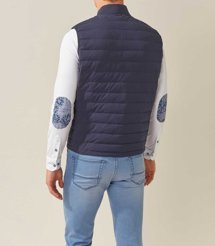 Izac Blouson Sans Manche Marine "Kirk"