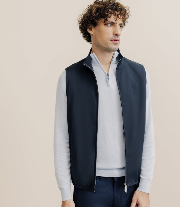 izac Blouson sans manche marine