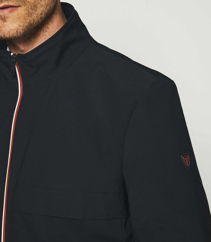 Izac Blouson Sport Bi-matière Marine ROYCE