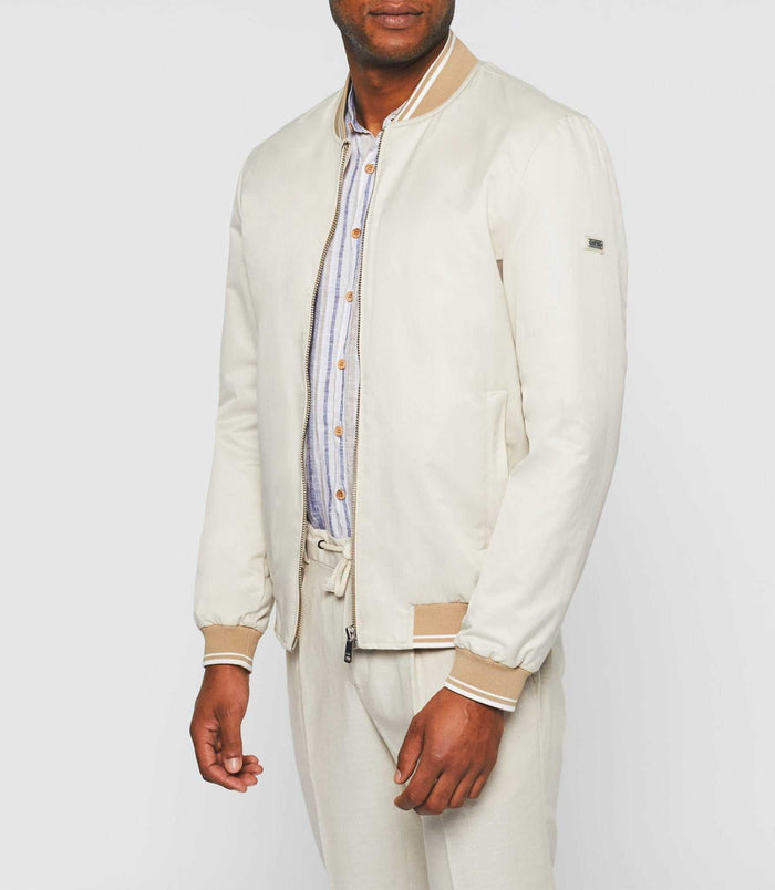 Izac Blouson Teddy Léger Beige "Romeo"