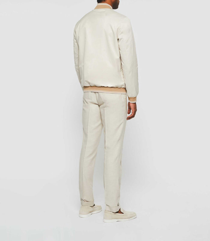 Izac Blouson Teddy Léger Beige "Romeo"