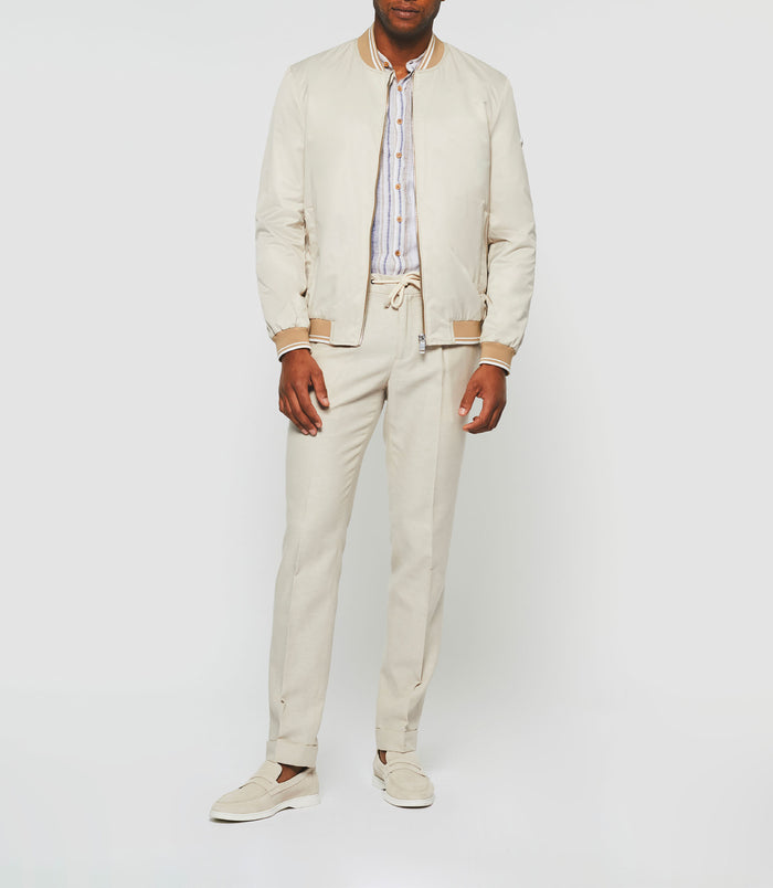 izac Blouson teddy léger beige "Romeo"