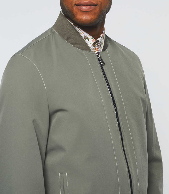 Izac Blouson Teddy Léger Kaki "Ron"