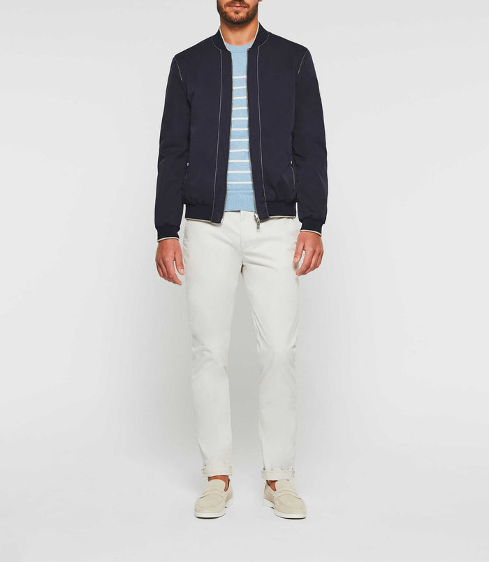 izac Blouson teddy léger marine "Ron"