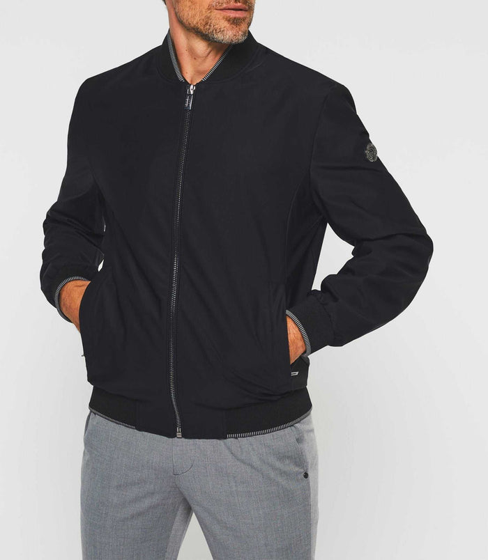 Izac Blouson Teddy Léger Noir "Ramsay"