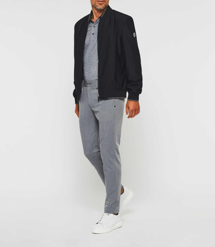 izac Blouson teddy léger noir "Ramsay"