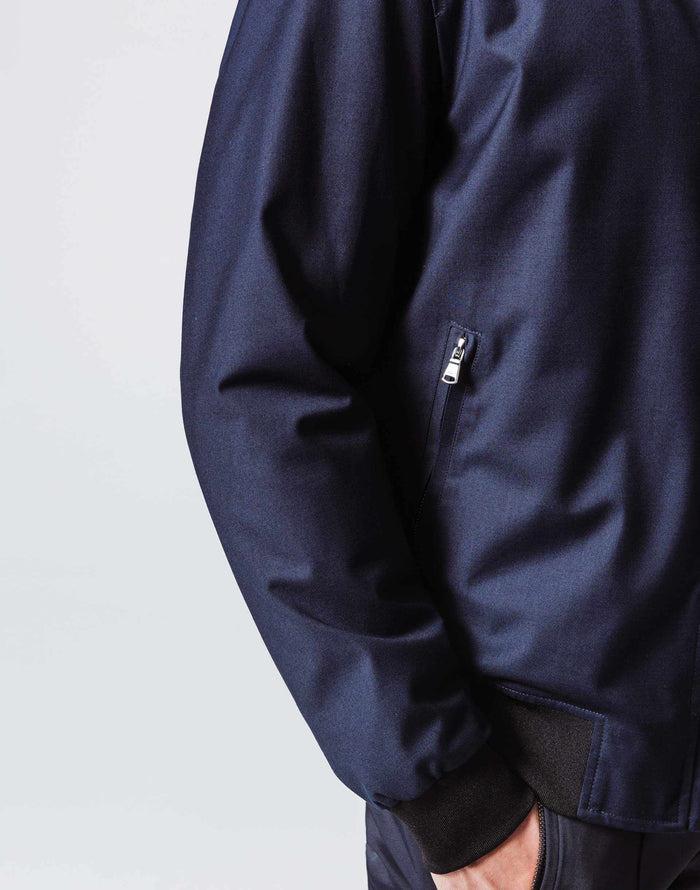 Izac Blouson Teddy Marine