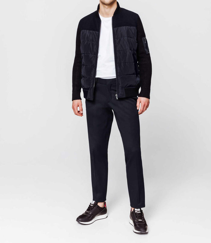 izac Blouson teddy marine