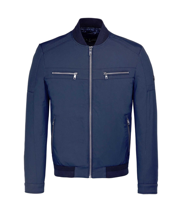 Izac Blouson Zippé Sport Marine "Timbre"