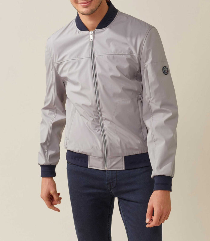 Izac Bomber Léger Gris "Caisson"