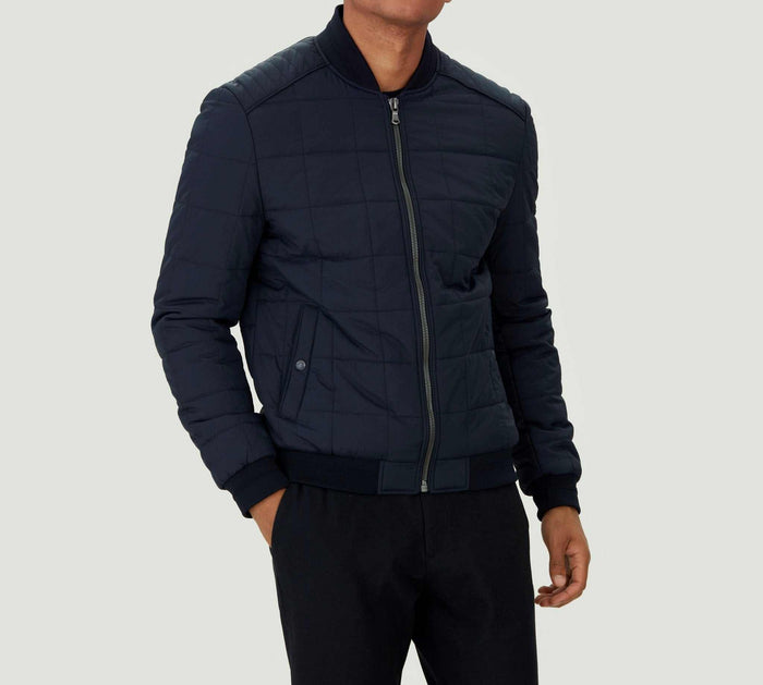 Izac Bomber Matelassé Marine "Timeo"