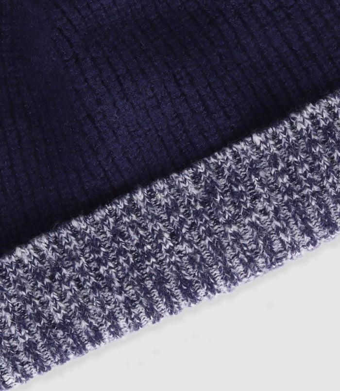 Izac Bonnet Avec Revers Marine