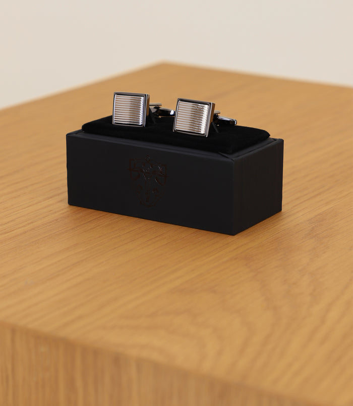 izac Boutons de manchette 100% métal