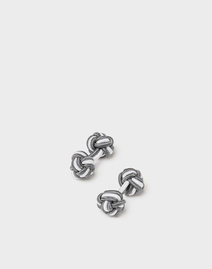 izac Boutons de manchette blancs