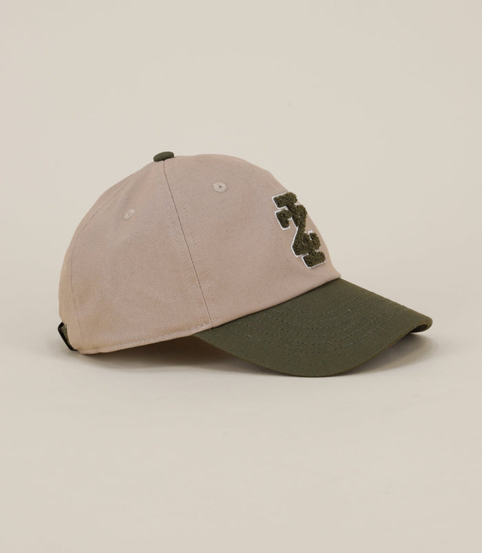 Izac Casquette Bi-ton Beige