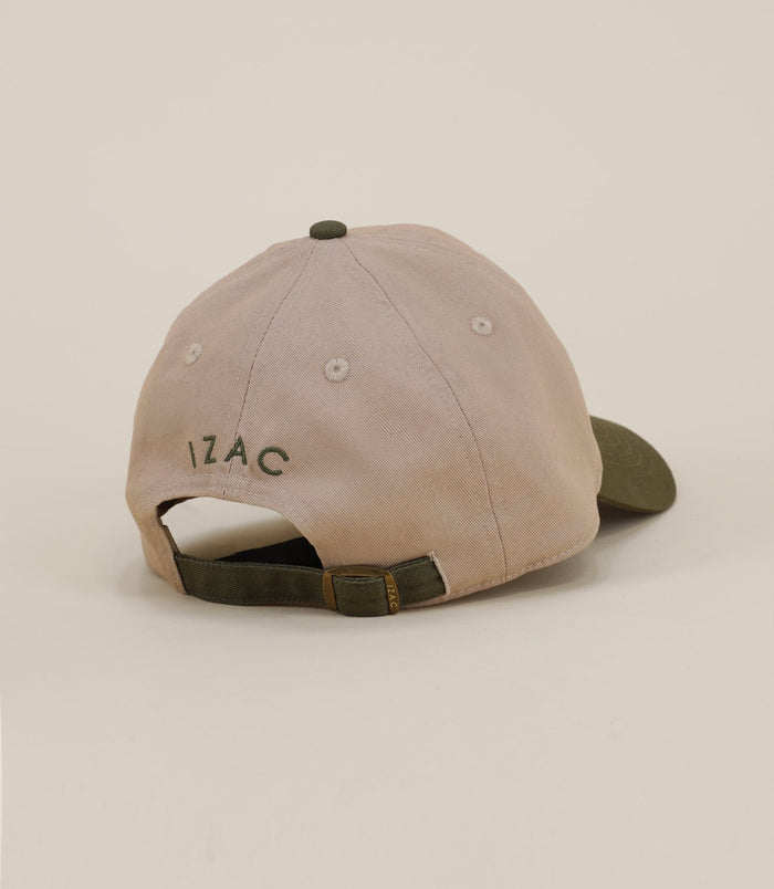 Izac Casquette Bi-ton Beige