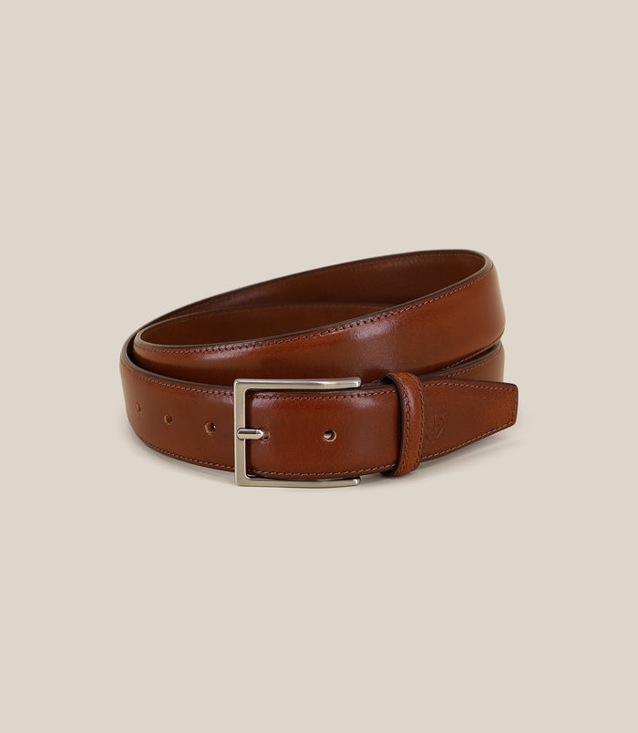 Izac Ceinture à Sangle Réversible Marron