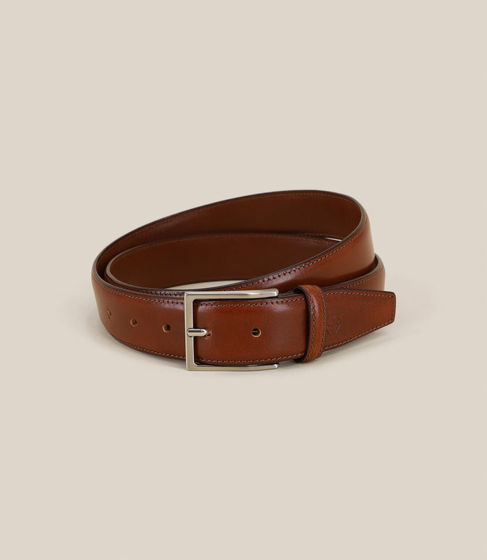 izac Ceinture à sangle réversible marron
