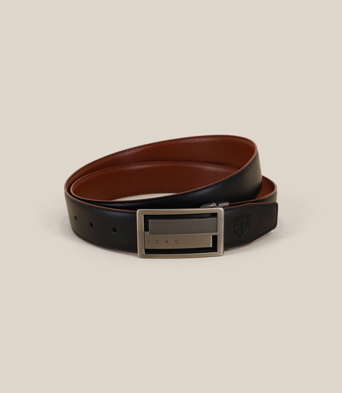 Izac Ceinture Ajustable Avec Logo Camel Et Noire