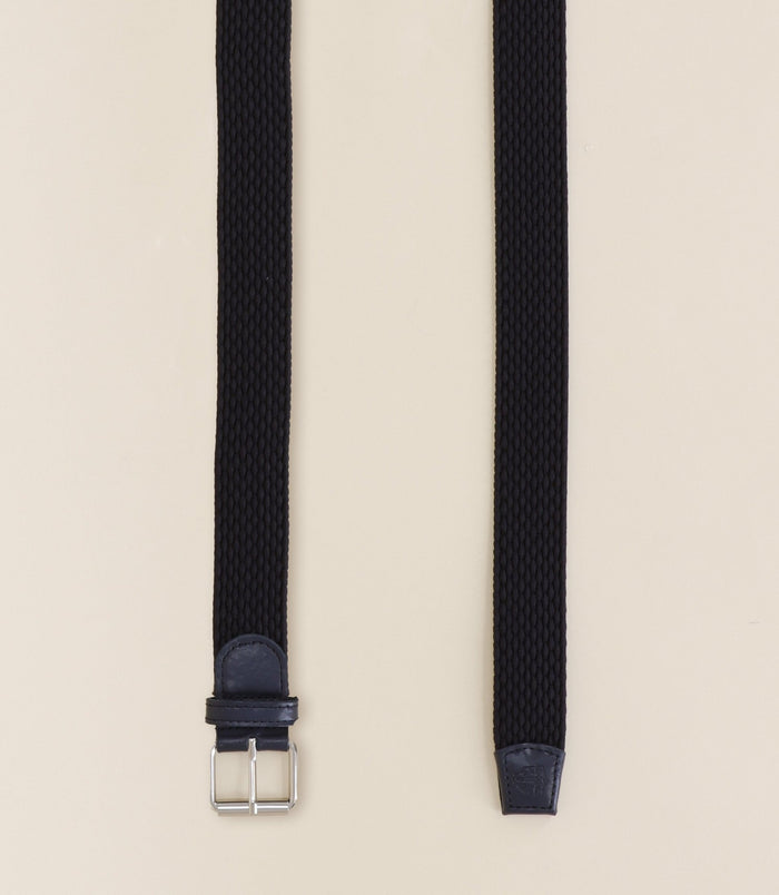 Izac Ceinture Tressée Marine