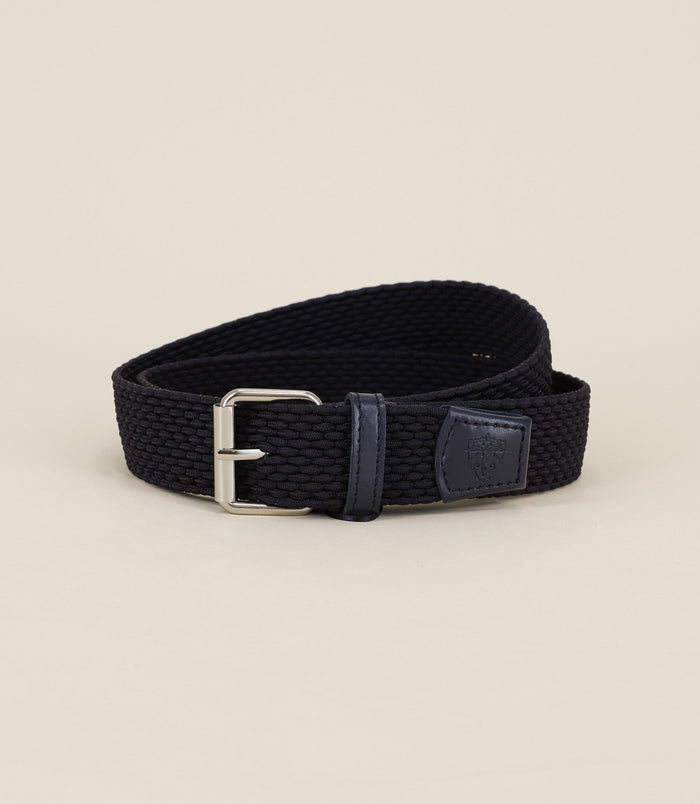 izac Ceinture tressée marine