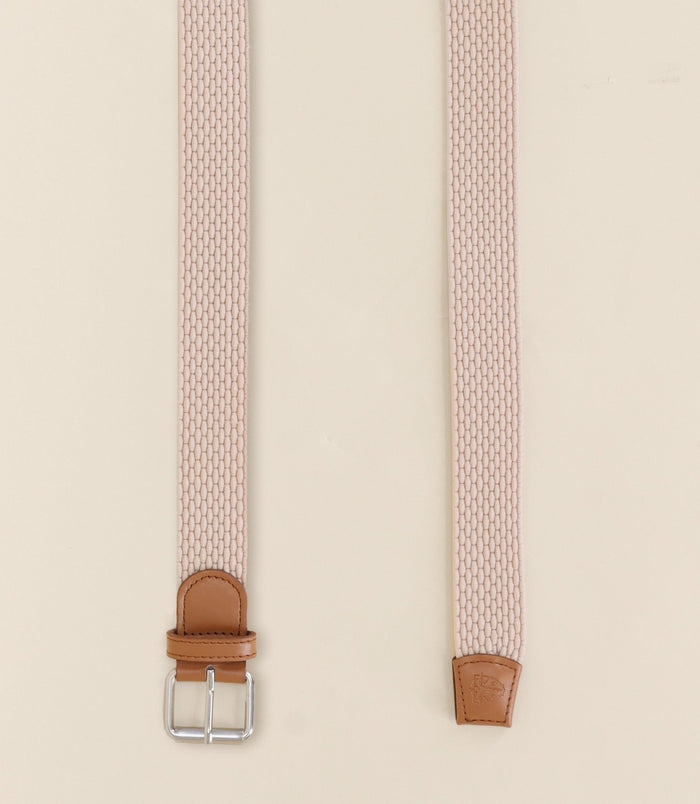 Izac Ceinture Tressée Pêche
