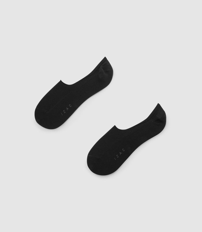 izac Chaussettes invisibles noires QEVER