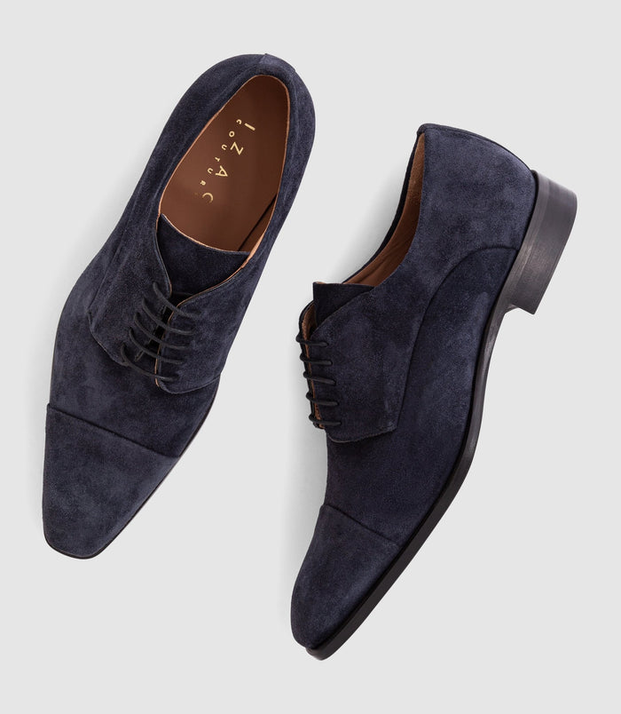 Izac Chaussure Coutures Marine "Gilberto"