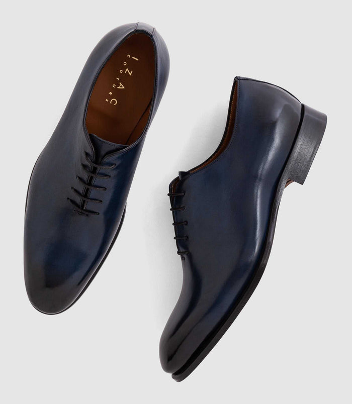 Izac Chaussure Coutures Marine "Gino"