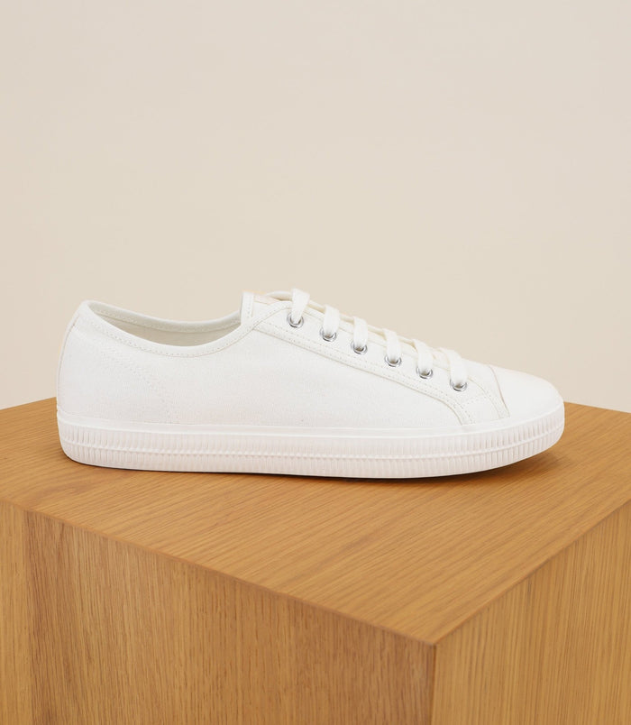 Izac Chaussures Baskets En Toile écru