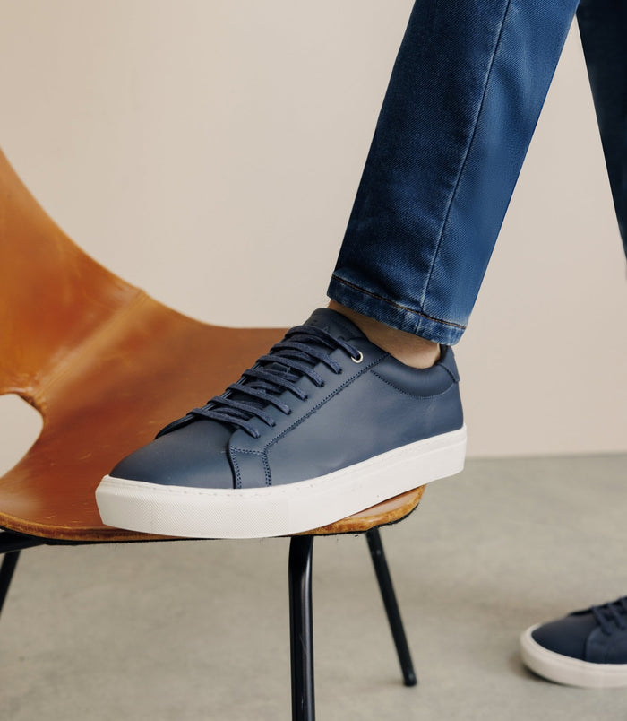 izac Chaussures baskets marine