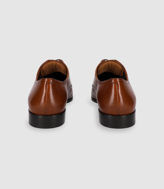 Izac Chaussures Derby En Cuir Marron