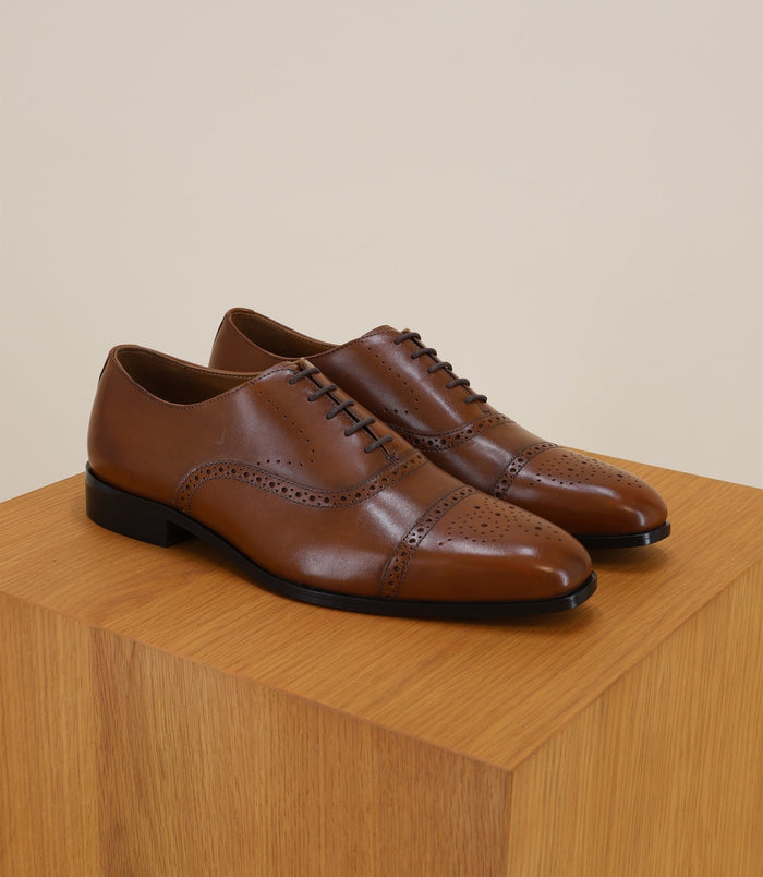 Izac Chaussures Derby Marron