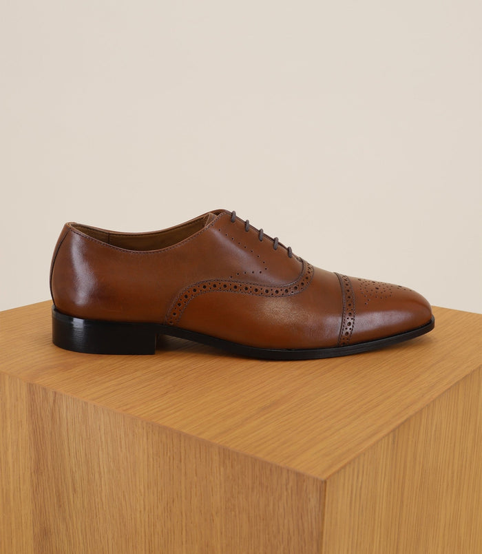 Izac Chaussures Derby Marron