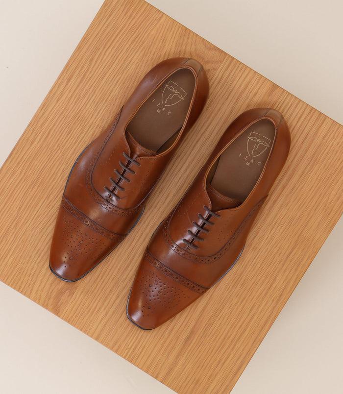 Izac Chaussures Derby Marron