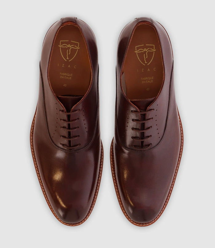 Izac Chaussures Derby Marron