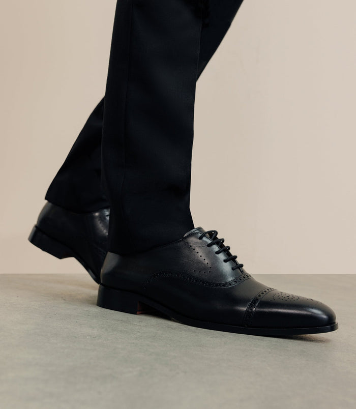 izac Chaussures derby noires