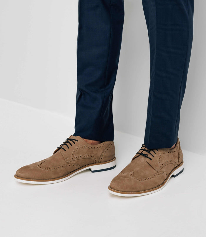 Izac Chaussures En Cuir Beige