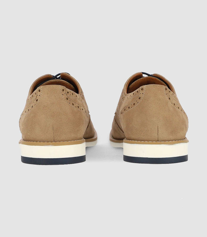 Izac Chaussures En Cuir Beige