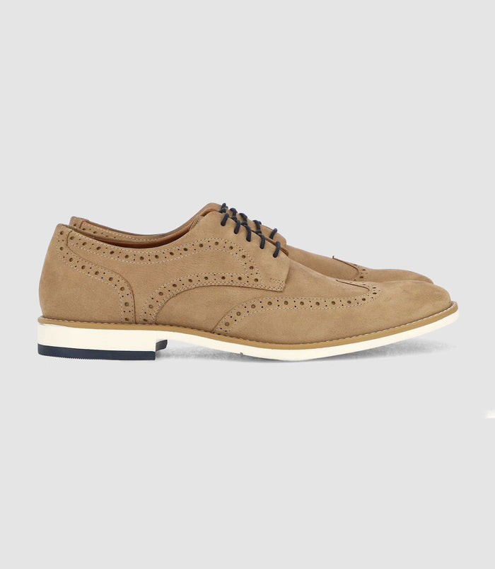 Izac Chaussures En Cuir Beige